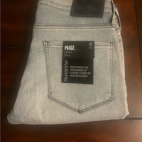 PAIGE Other - Paige Light Wash Croft Skinny Jeans